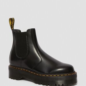 Dr. Martens Jadon Platform Chelsea Boot in Black
